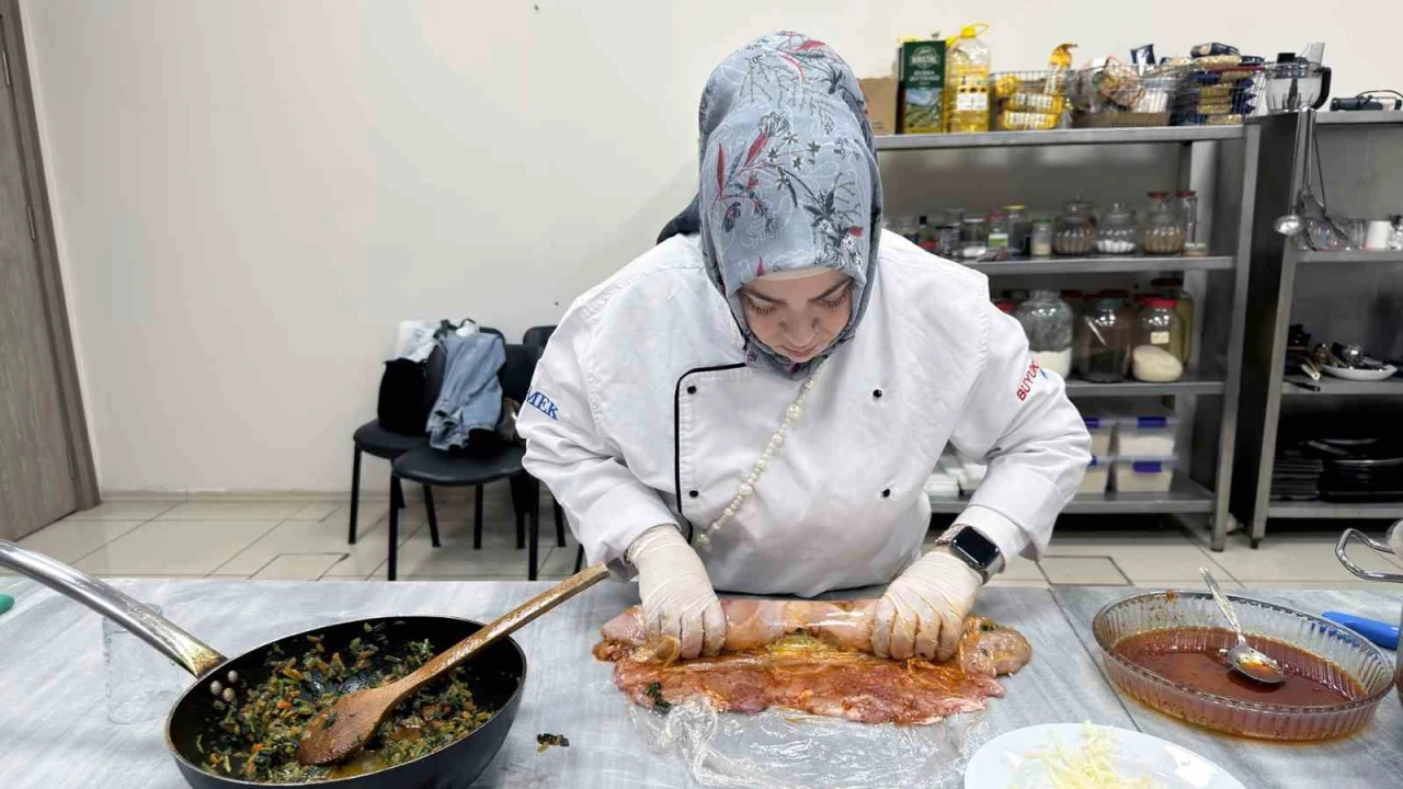 Kahramanmaraşta yeni aşçılar yetişiyor