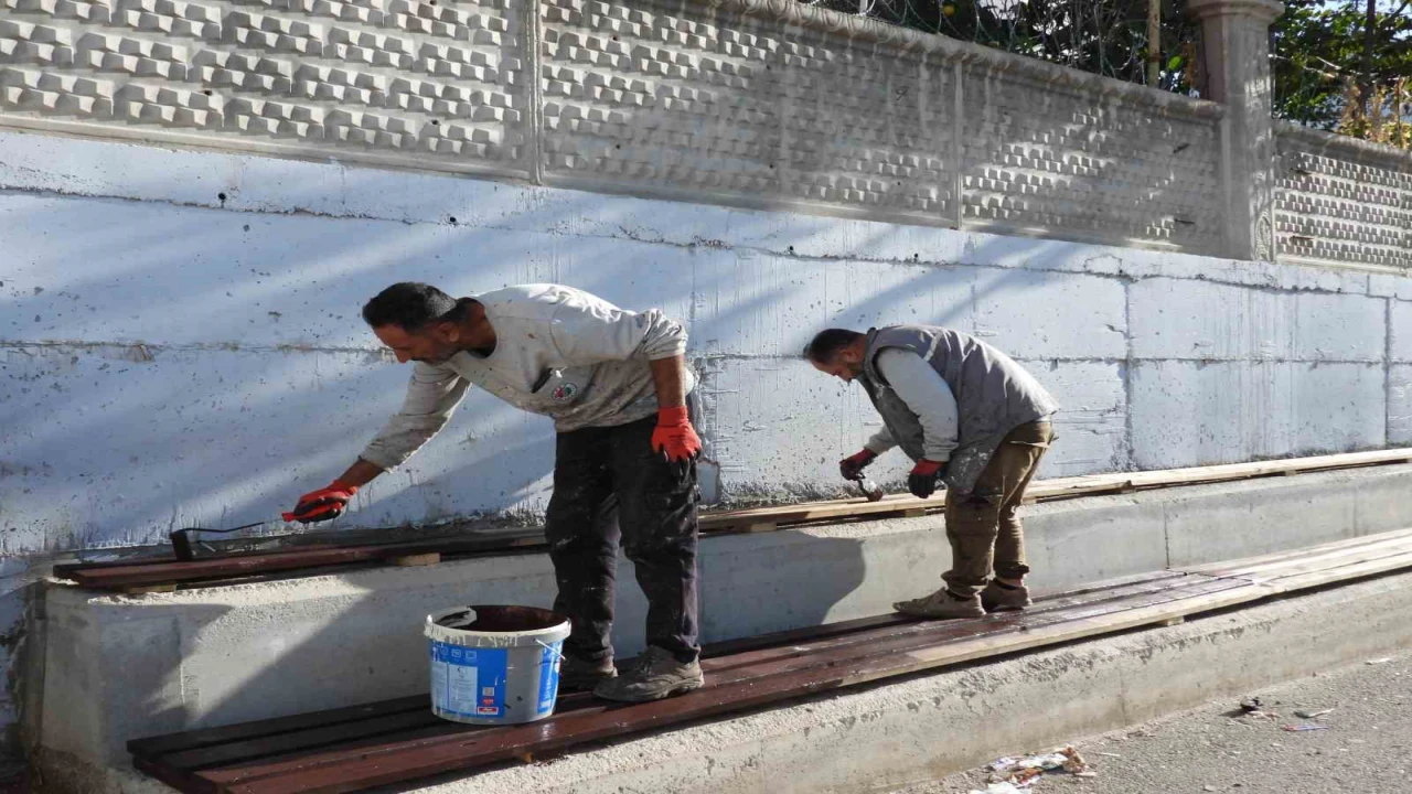 Kepez Belediyesinden okullara estetik dokunuş