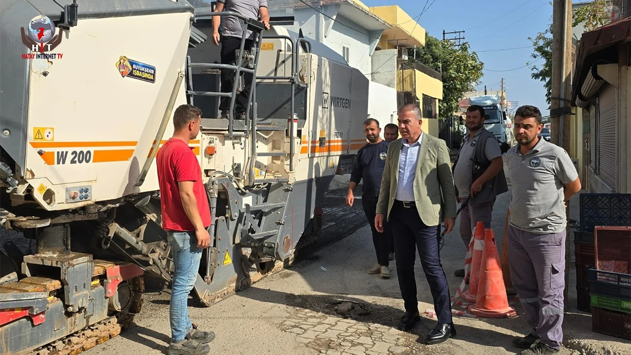 KIRIKHAN’DA ÇALIŞMALAR ARALIKSIZ SÜRÜYOR