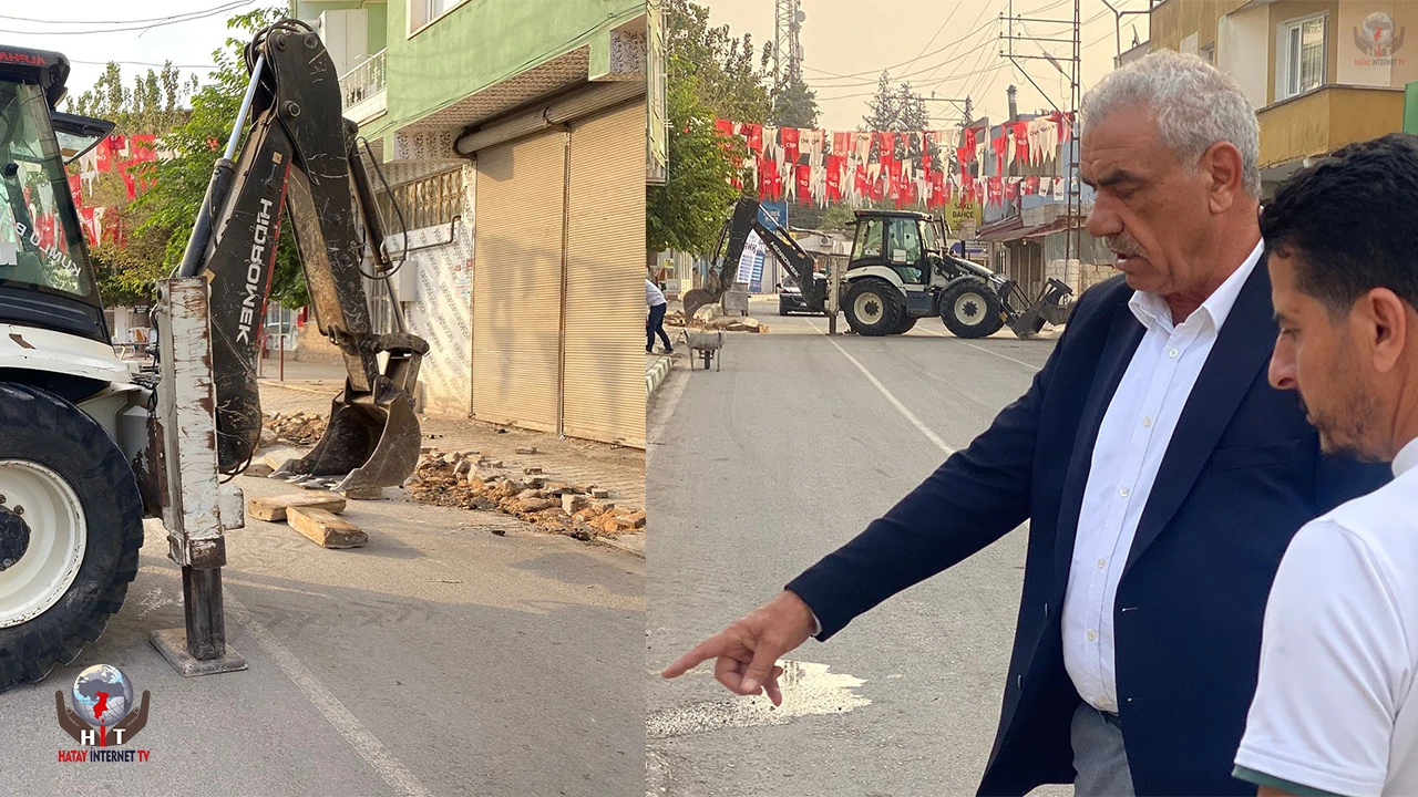 KUMLU’DA KALDIRIMLAR YENİLENİYOR