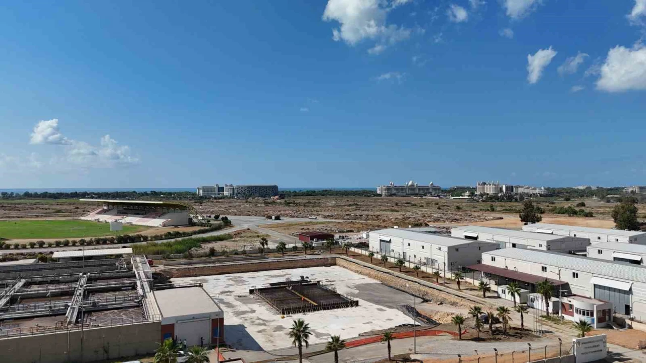 Manavgat Atıksu Arıtma Tesisinin kapasitesi artırılıyor