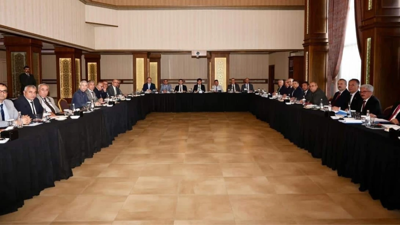 Mersinde İlçe Milli Eğitim Müdürleri Kurulu Toplantısı yapıldı