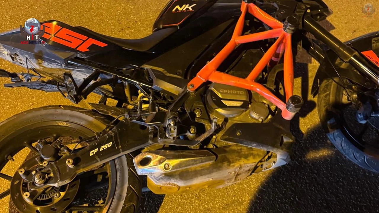 Motosiklet kazasında 20 yaşındaki sürücü öldü