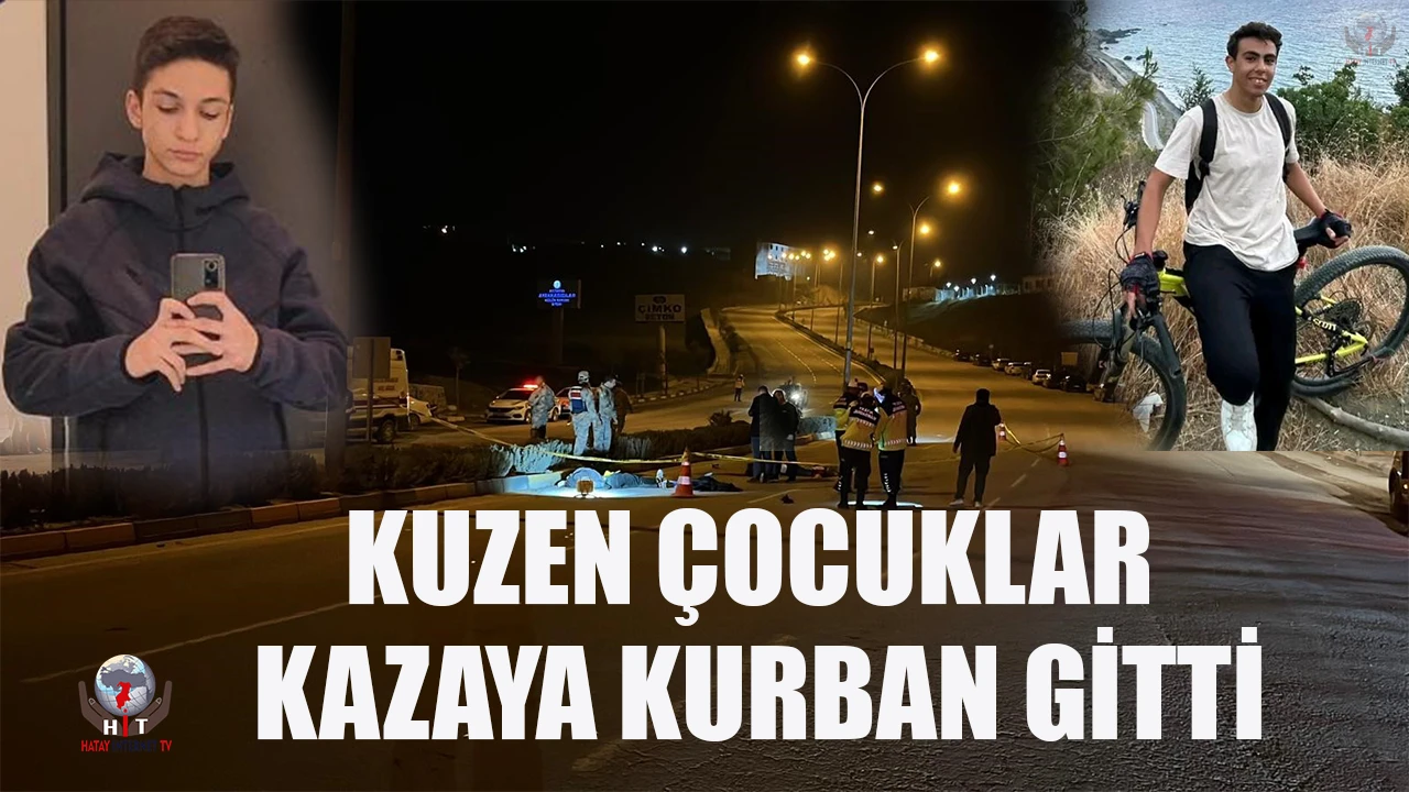 Motosiklet kazasında ölen çocukların kuzen olduğu ortaya çıktı