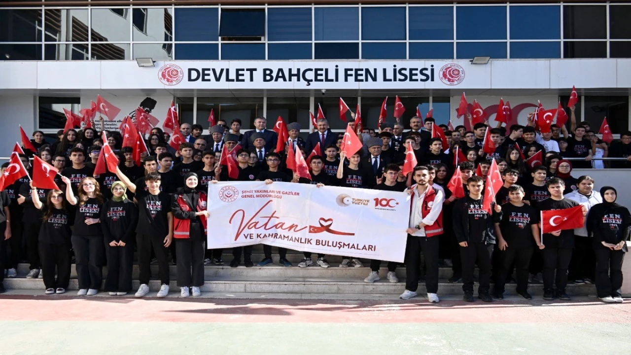 Osmaniyede gaziler ve gençler Vatan ve Kahramanlık Buluşmaları programında bir araya geldi