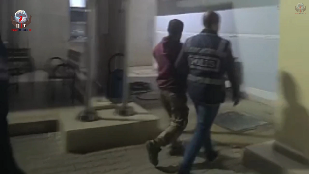 Samandağda hapis cezası ile aranan şahıs tutuklandı