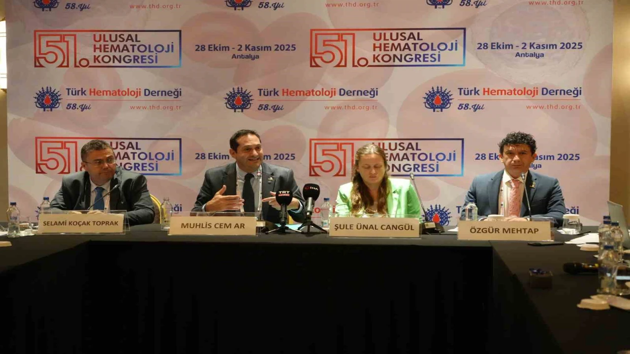 Türk Hematoloji Derneği Başkanı Prof. Dr. Ar: Ulusal veri tabanları dünyaya referans oluyor