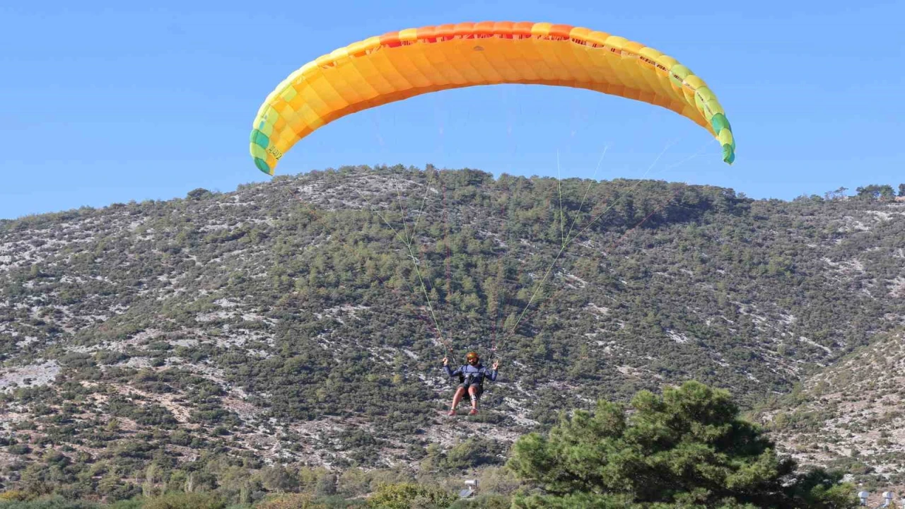 Türkiye Yamaç Paraşütü Hedef Şampiyonası Finalleri Anamurda tamamlandı