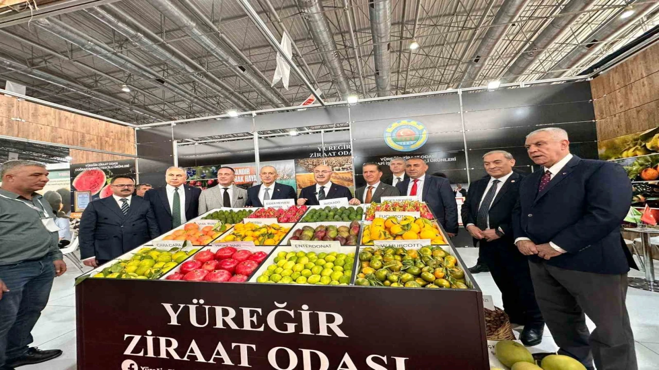 Yüreğir Ziraat Odası 18. Tarım Fuarında Çukurovanın bereketini tanıttı