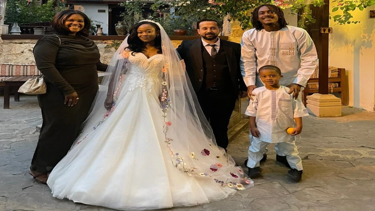 Adanaya Afrikalı gelin: Düğün, Türk geleneklerine göre gerçekleştirildi renkli görüntüler ortaya çıktı
