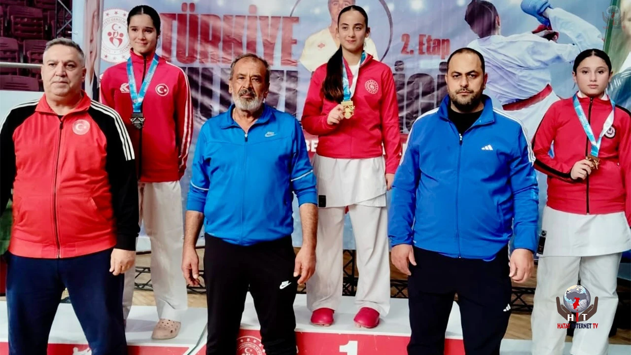 ANTAKYA BELEDİYESİ KARATEDE ZİRVEDE