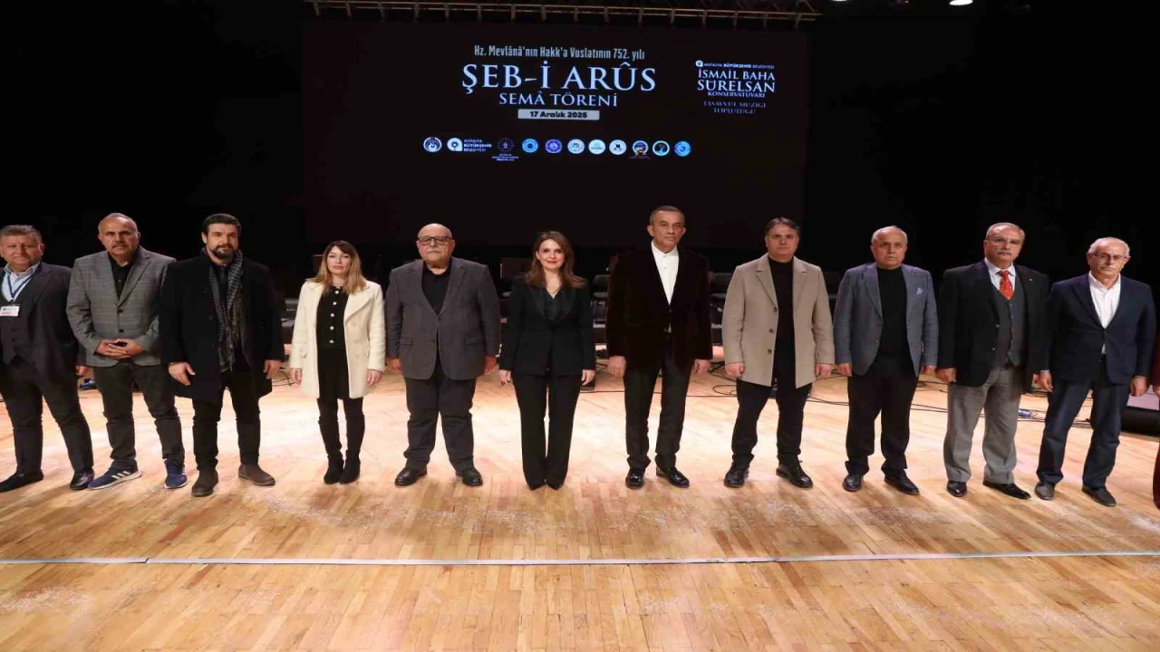 Antalya Büyükşehir Belediyesi Hz. Mevlânâyı andı