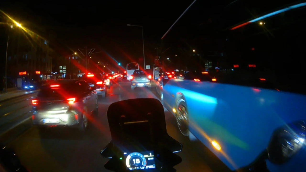 Antalyada motorcudan hayat kurtaran hamle