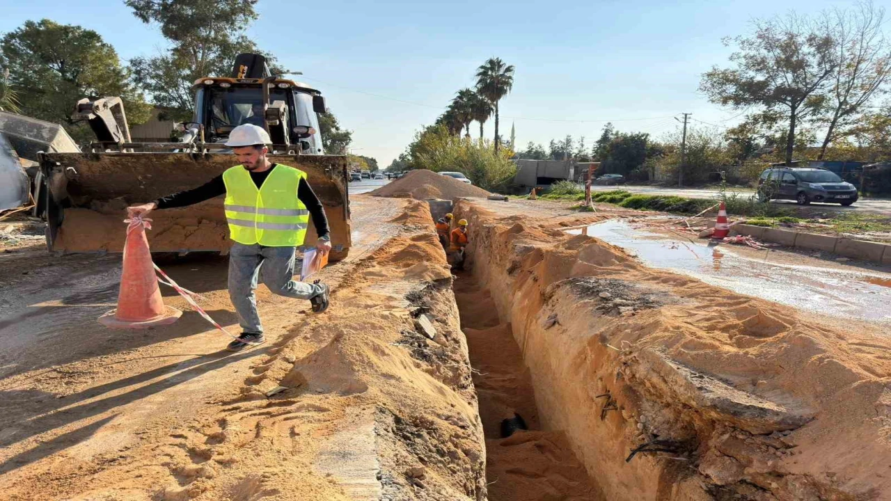 ASATtan Akdeniz Sanayi Sitesi bölgesine yeni kanalizasyon yatırımı