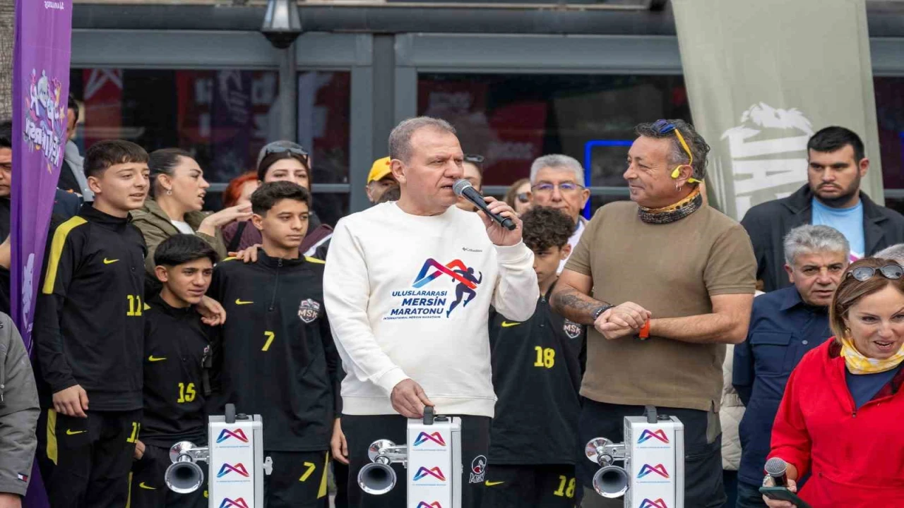 Başkan Seçer: Mersin Maratonu, Türkiyede organizasyon başarısında ilk sıraları zorluyor