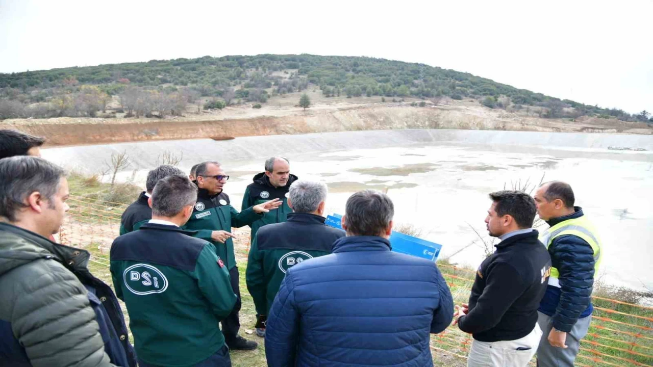 Eğirdir Gölünde yürütülen projeler yerinde incelendi