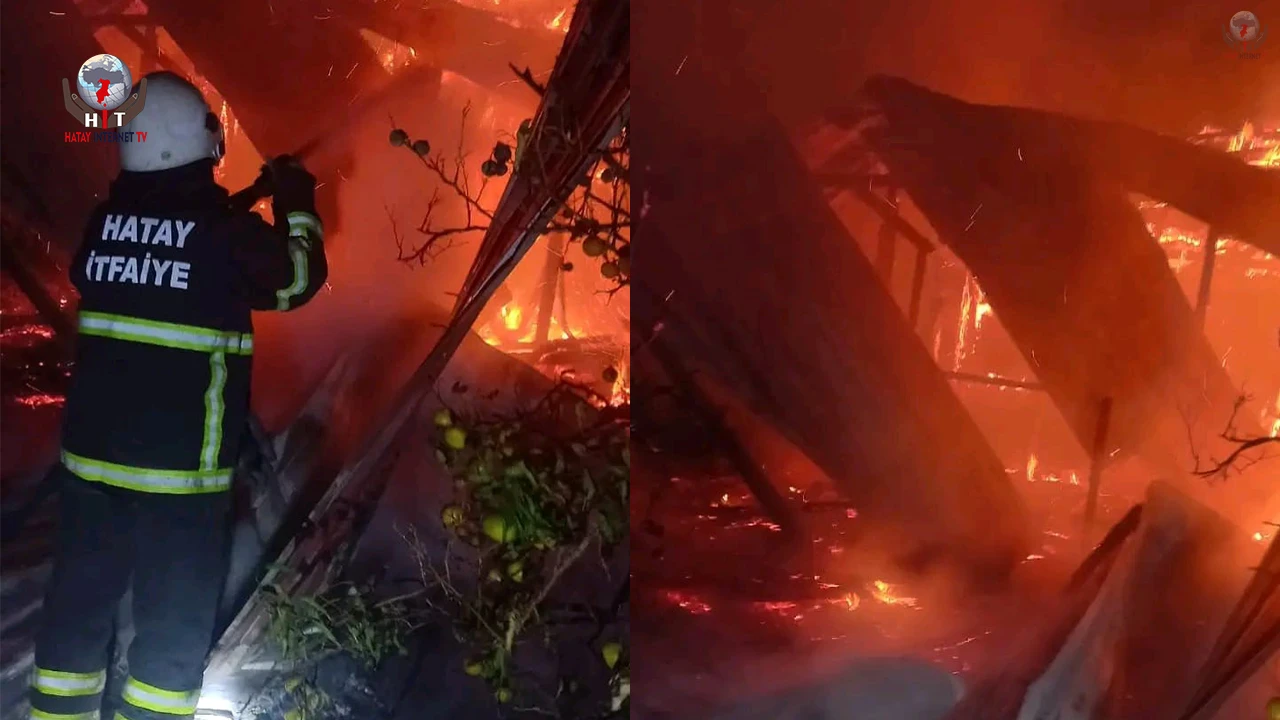 Erzinde baraka alevlere teslim oldu