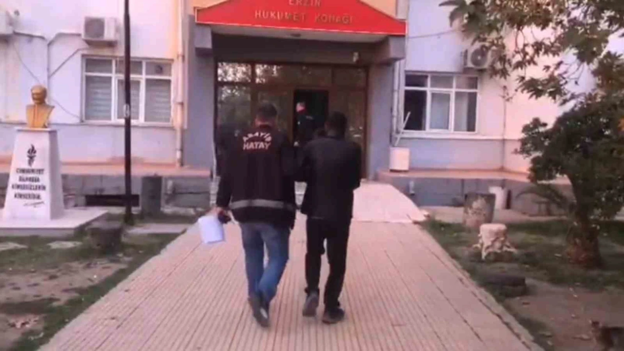 Erzinde hırsızlık şüphelisi tutuklandı