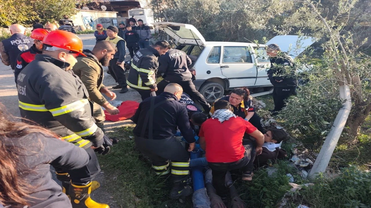 Erzinde trafik kazası: 3 yaralı