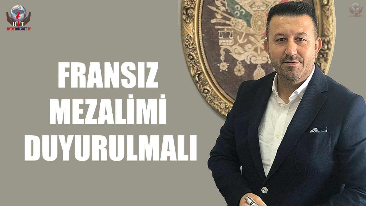 GAZETECİ CEREN’DEN REKTÖR EREN'E: FRANSIZ MEZALİMİ DUYURULMALI