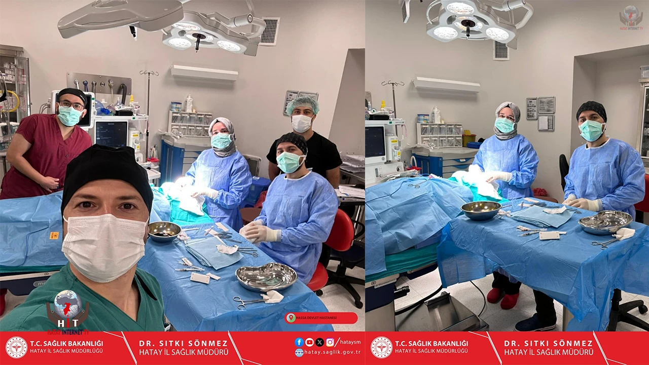 HASSA’DA İLK GÖZ AMELİYATI GERÇEKLEŞTİRİLDİ