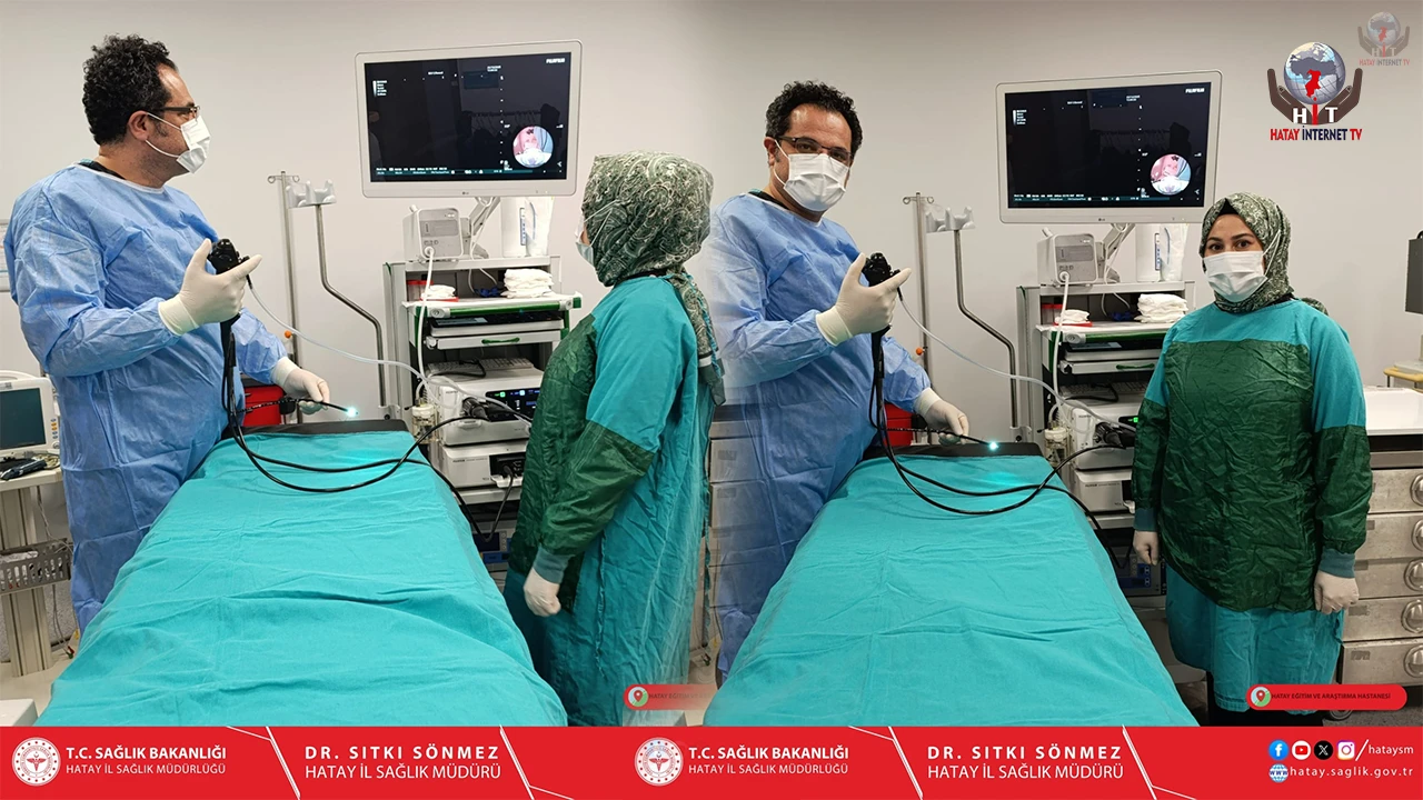 HATAY EĞİTİM VE ARAŞTIRMA HASTANESİ TEKNOLOJİYLE TANIDA ÖNE ÇIKIYOR
