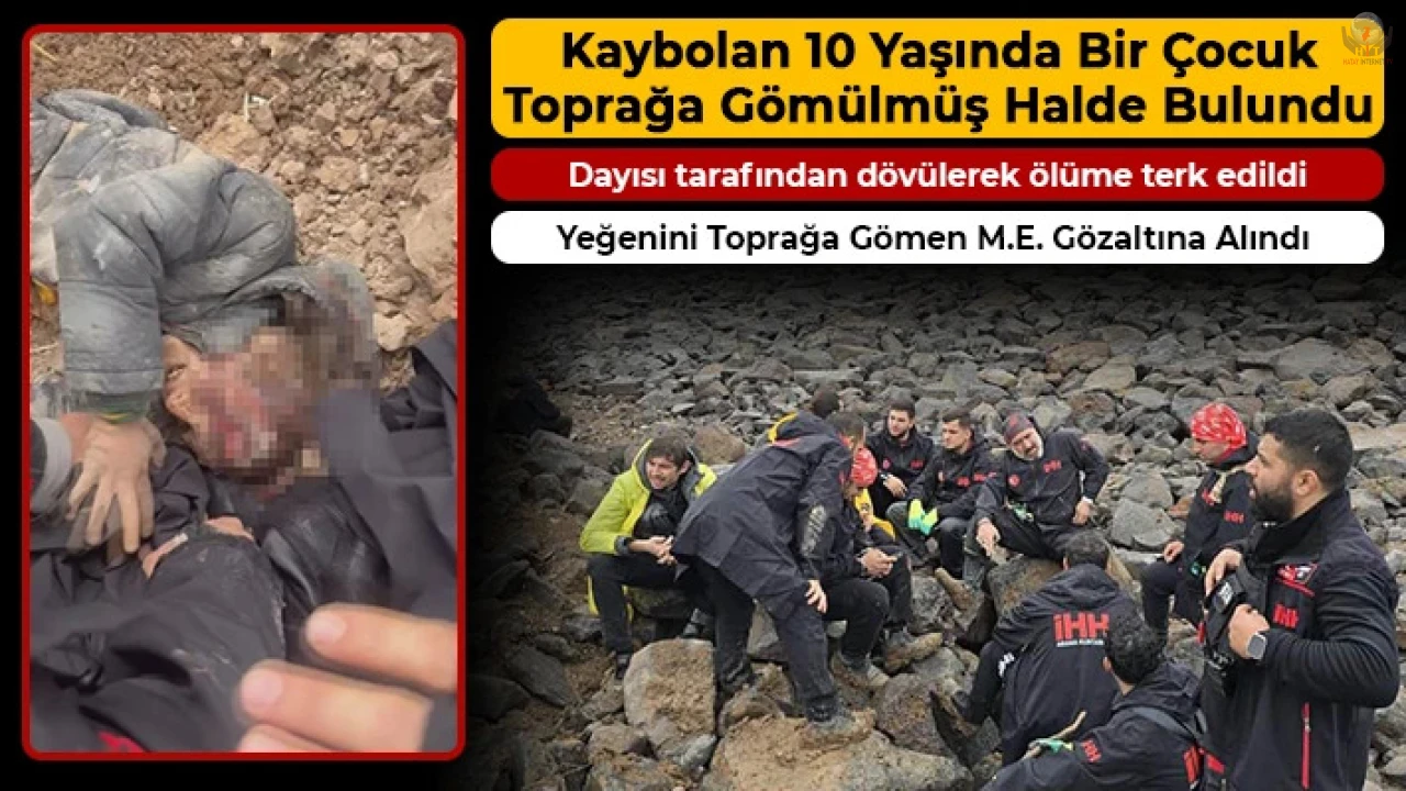 Hatay'da Dövülerek Ölüme Terkedilmiş Çocuk Bulundu