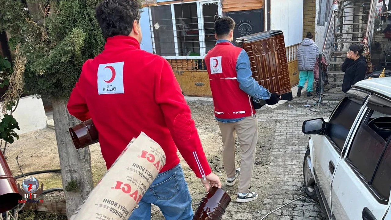 HATAY’DA KIZILAY’DAN KIŞ AYINDA DAYANIŞMA DESTEĞİ