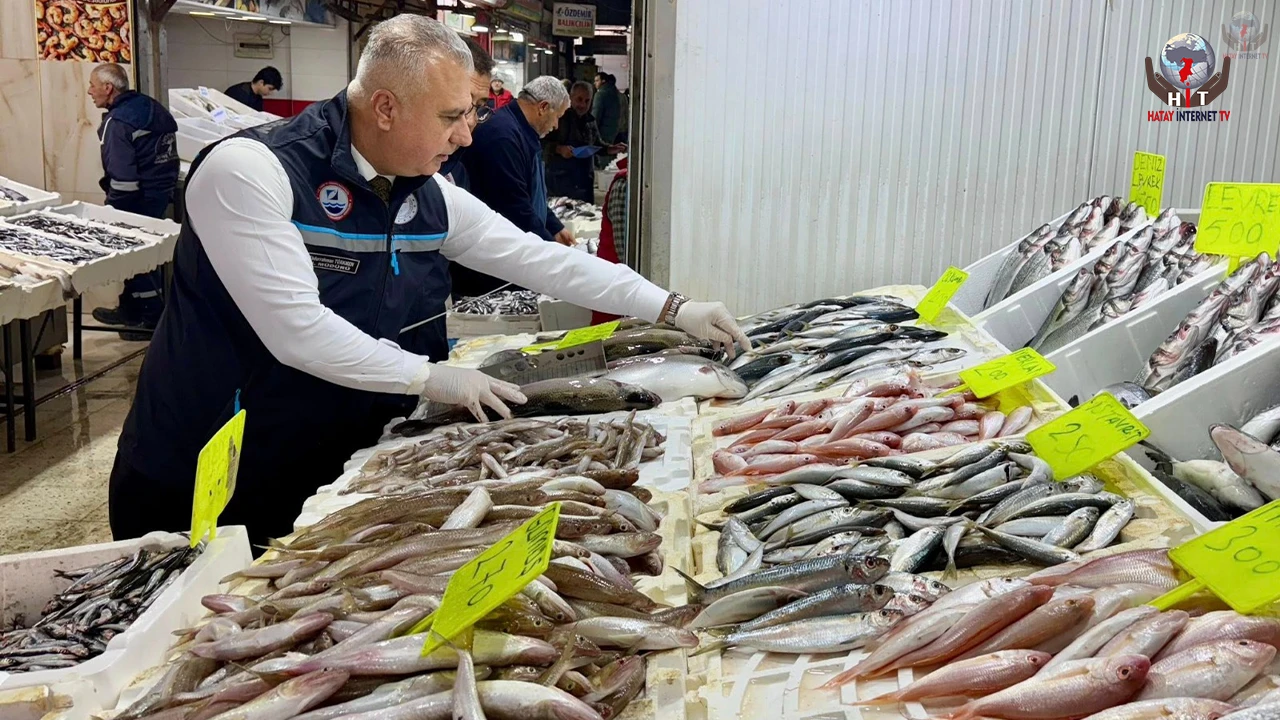 HATAY’DA SU ÜRÜNLERİNE SIKI TAKİP