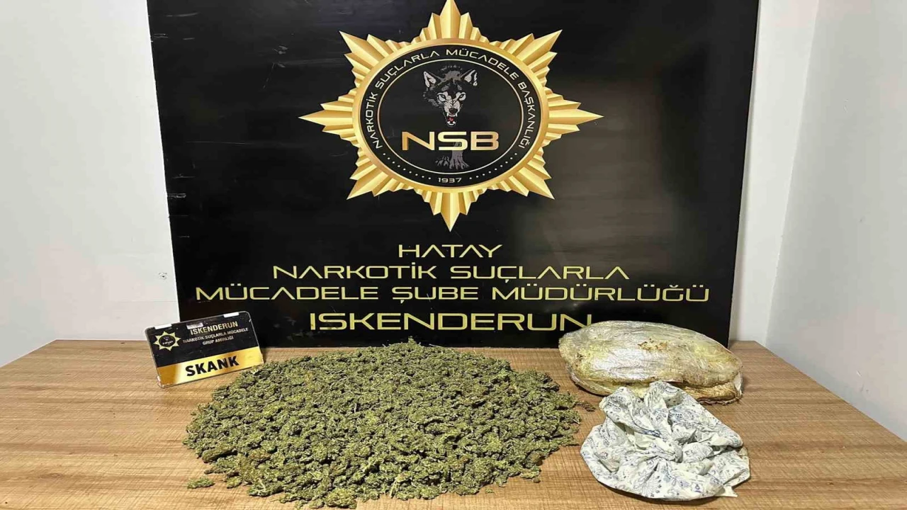 Hatayda uyuşturucu operasyonu: 2 tutuklama