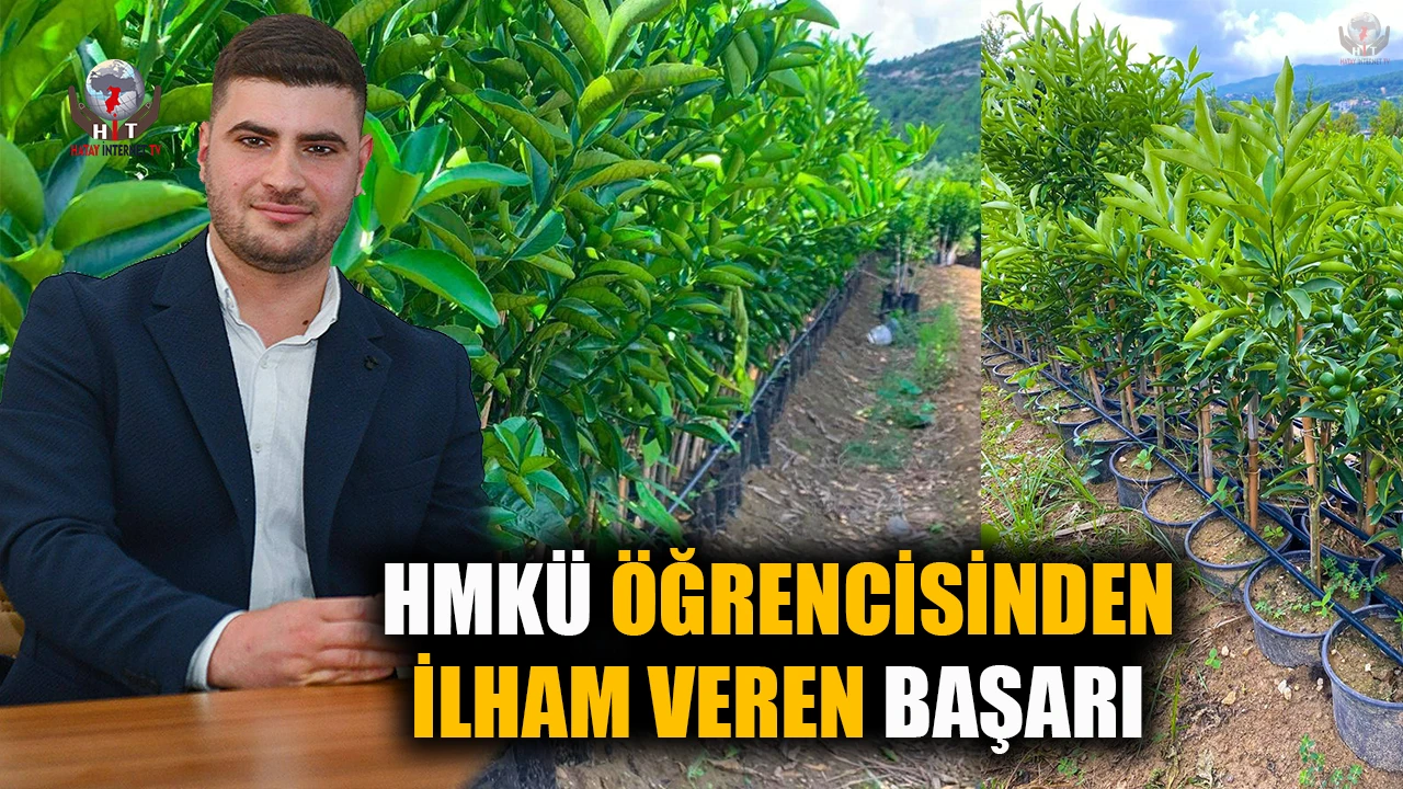 HMKÜ ÖĞRENCİSİNDEN İLHAM VEREN BAŞARI