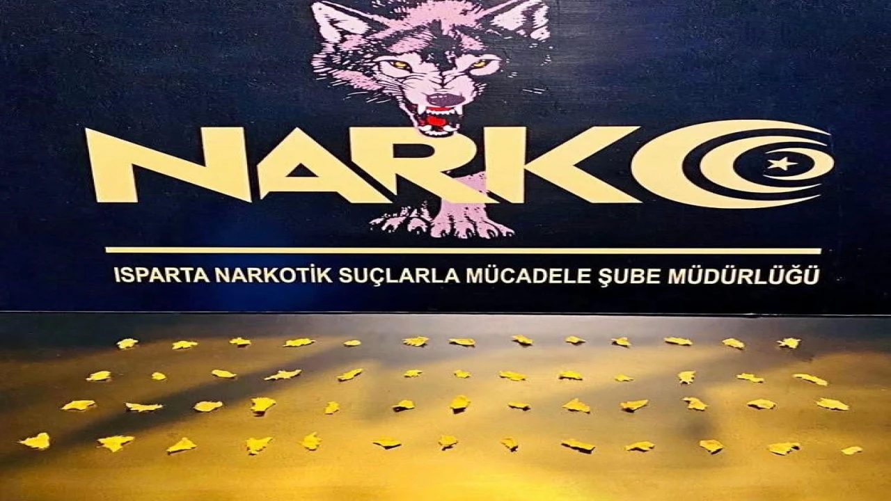 Ispartada uyuşturucu ele geçirildi: 2 şüpheliye adli işlem