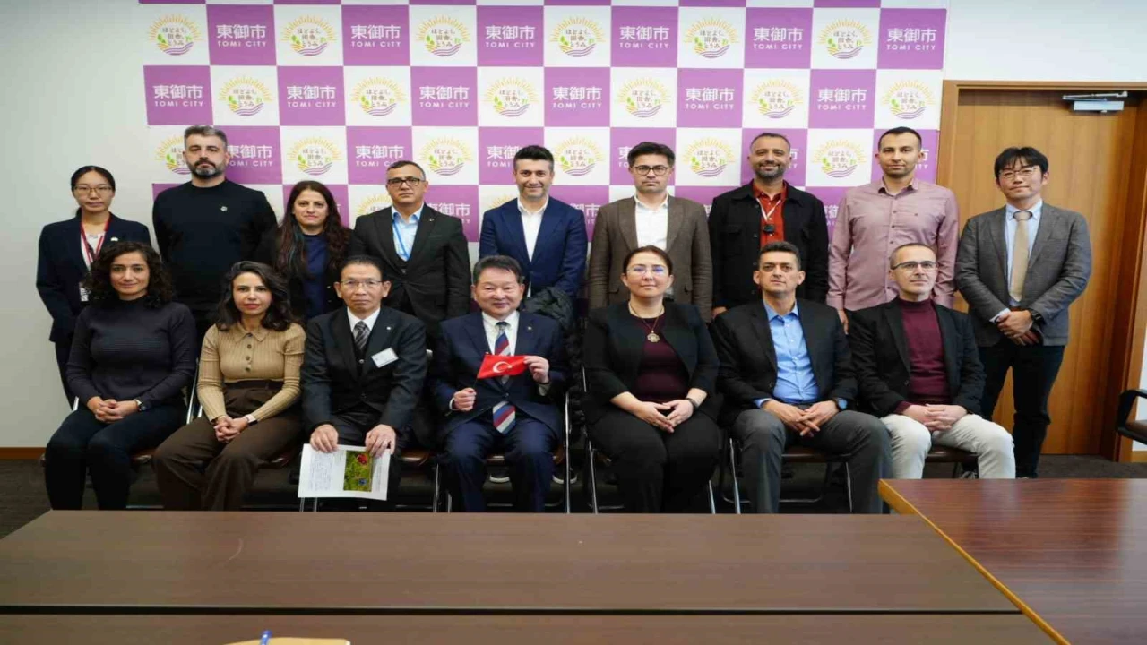 Kahramanmaraşın tescilli lezzeti Çağlayancerit cevizi Japonyada tanıtıldı