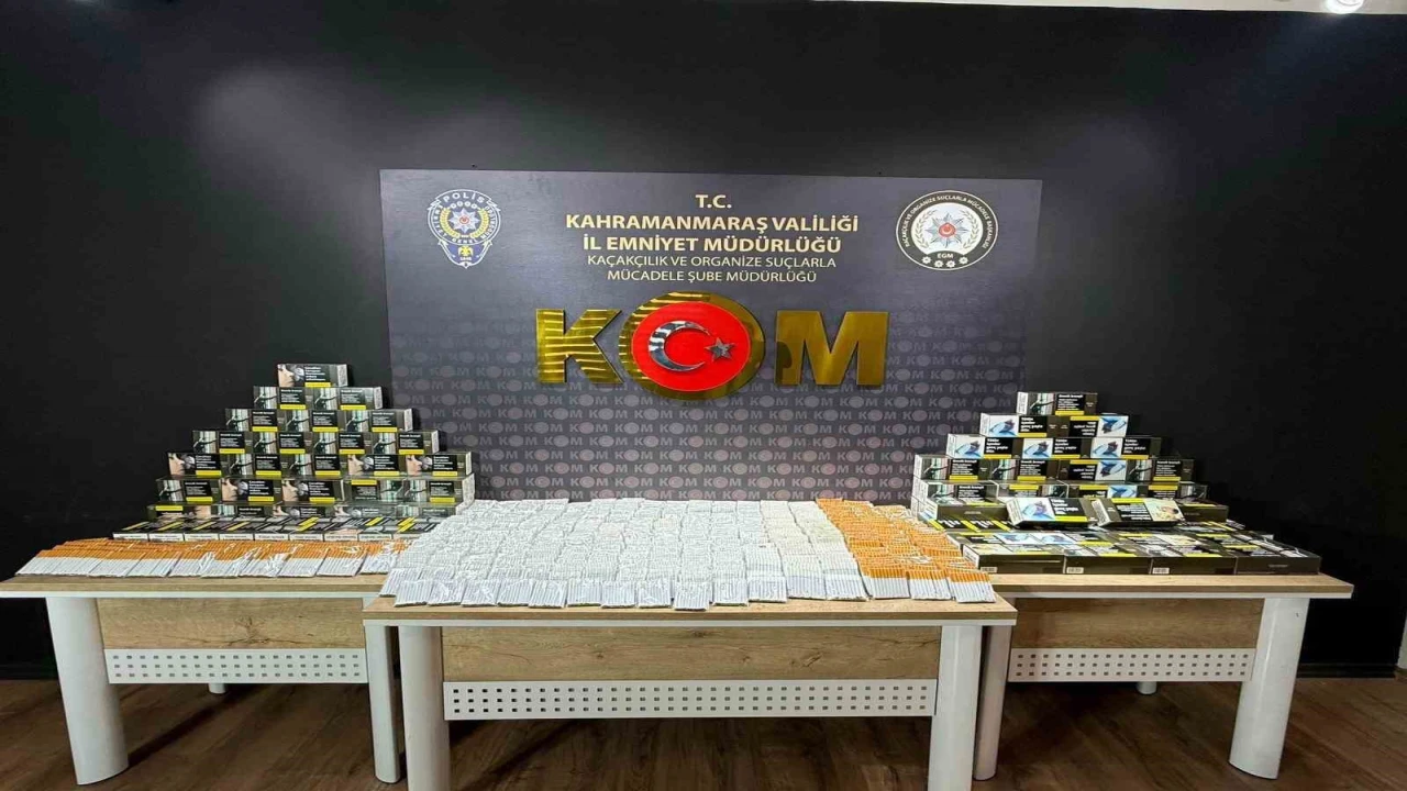 Kahramanmaraşta kaçakçılık operasyonları: 5 şüpheli yakalandı