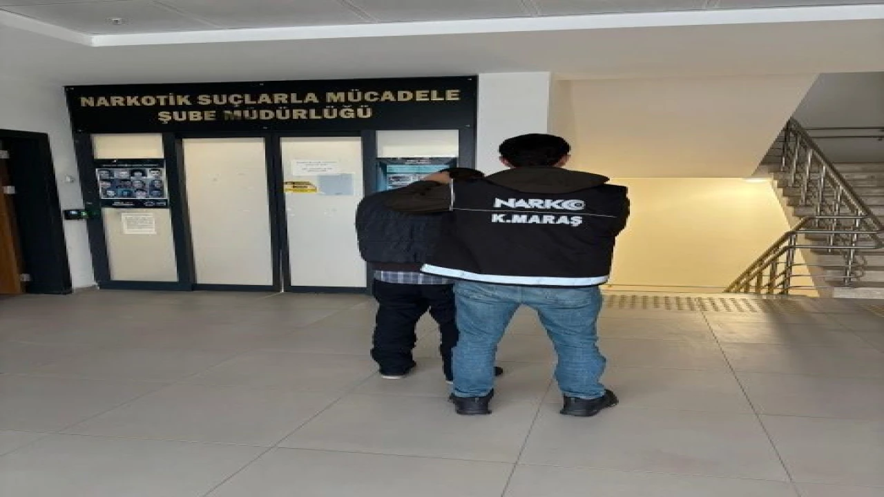 Kahramanmaraşta uyuşturucu taciri yakalanıp tutuklandı