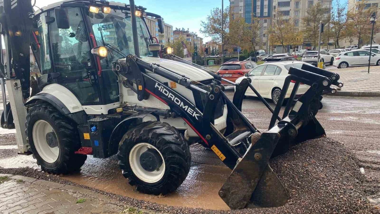 Kahramanmaraşta yağış sonrası saha çalışmaları