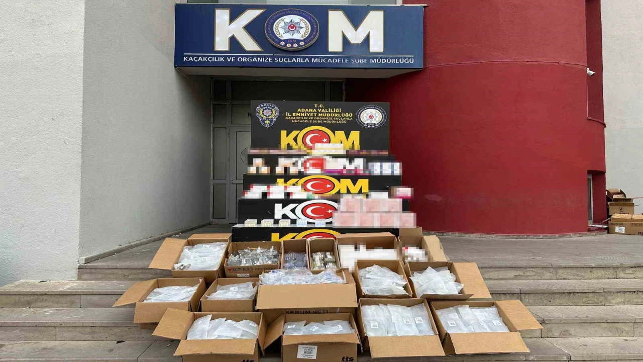 Merdiven altı muayenelerden 4 bin 655 kaçak ilaç ele geçirildi