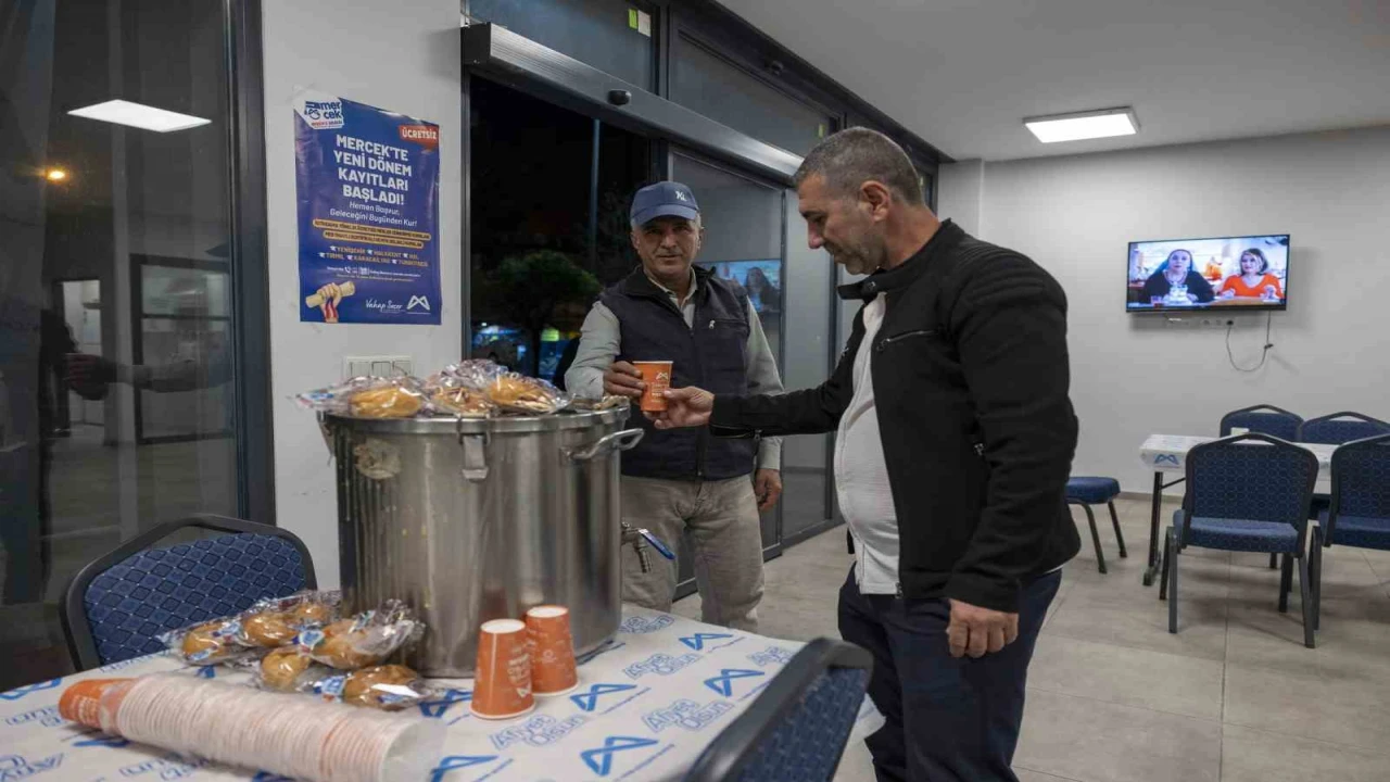 Mersinde emekçilere ücretsiz çorba