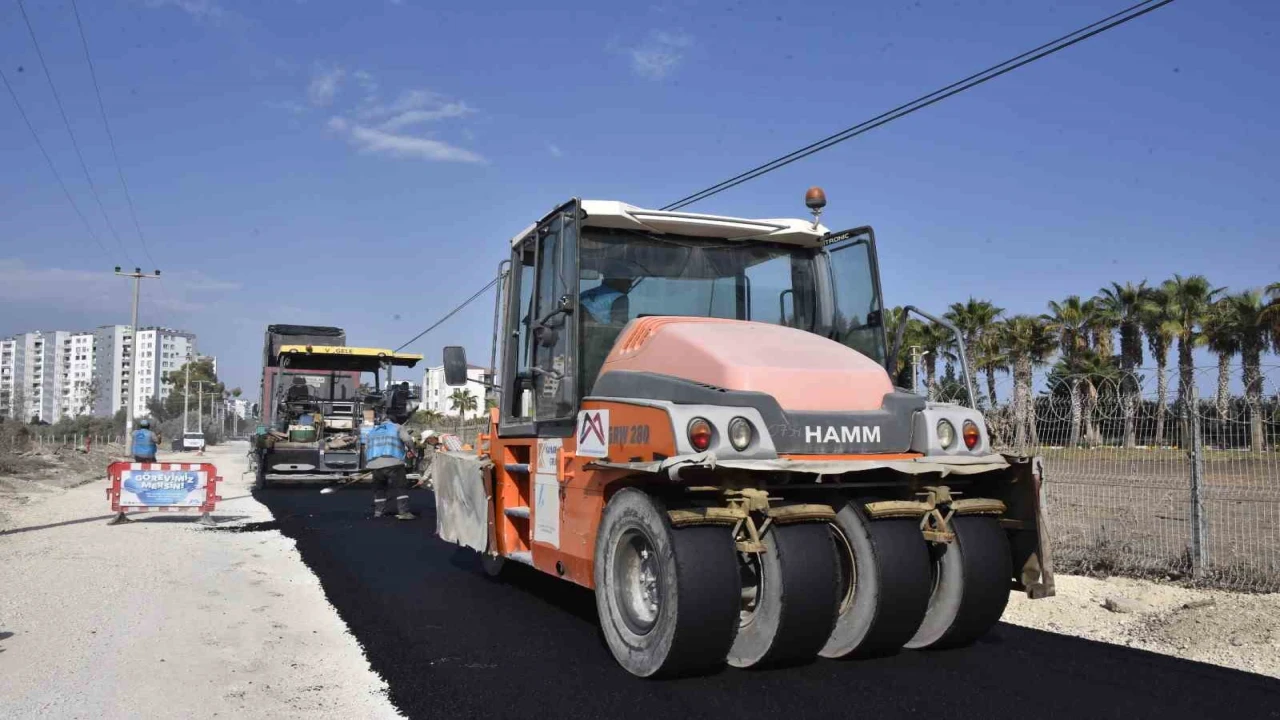 Mezitlide içmesuyu hattı yenilendi, yollar asfaltlandı