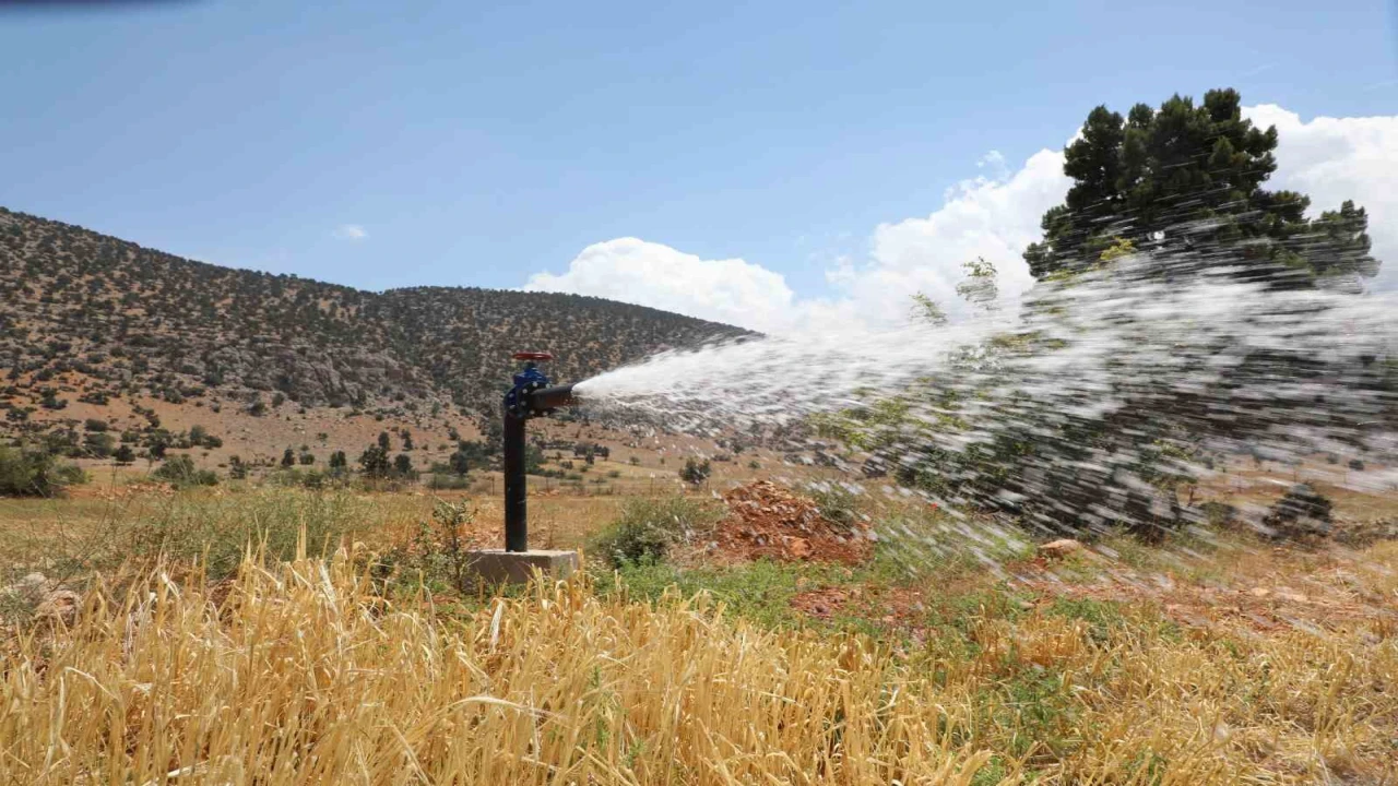 Modern tesisler ile vahşi sulama ve kayıpların önüne geçiliyor