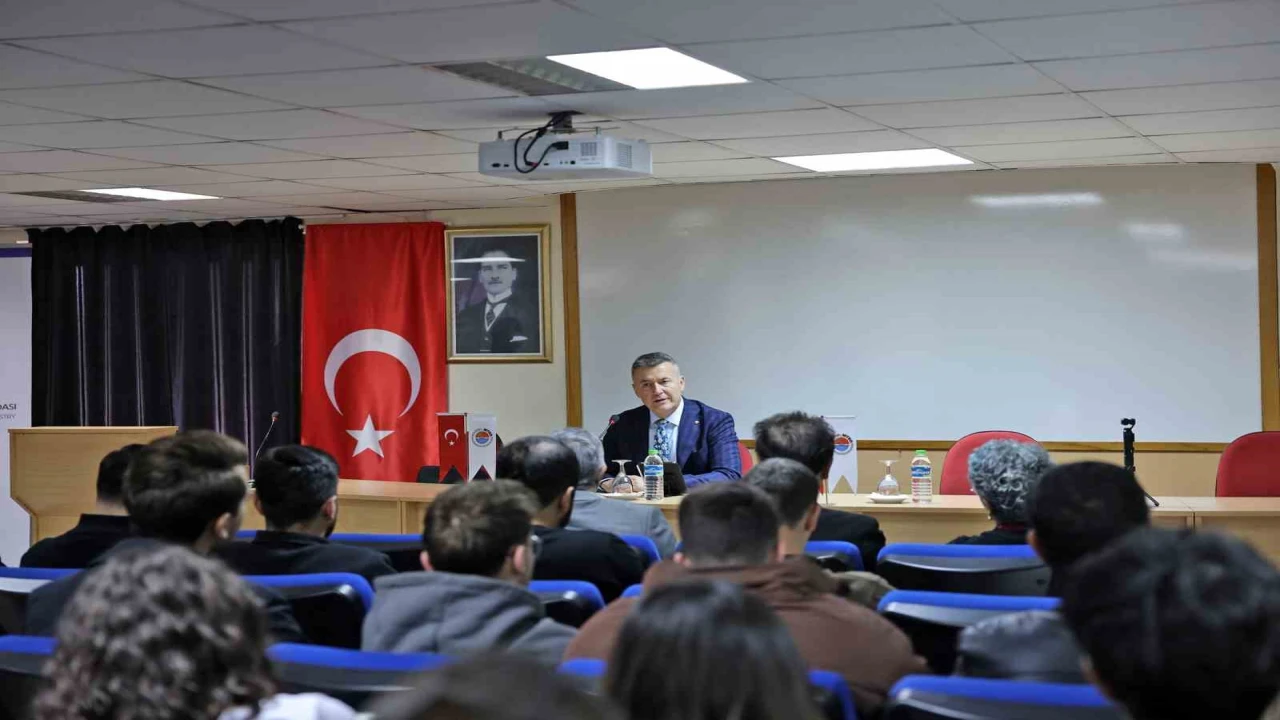 MTSO Başkanı Çakırdan gençlere hayat dersi: Kendi gücünüze inanın