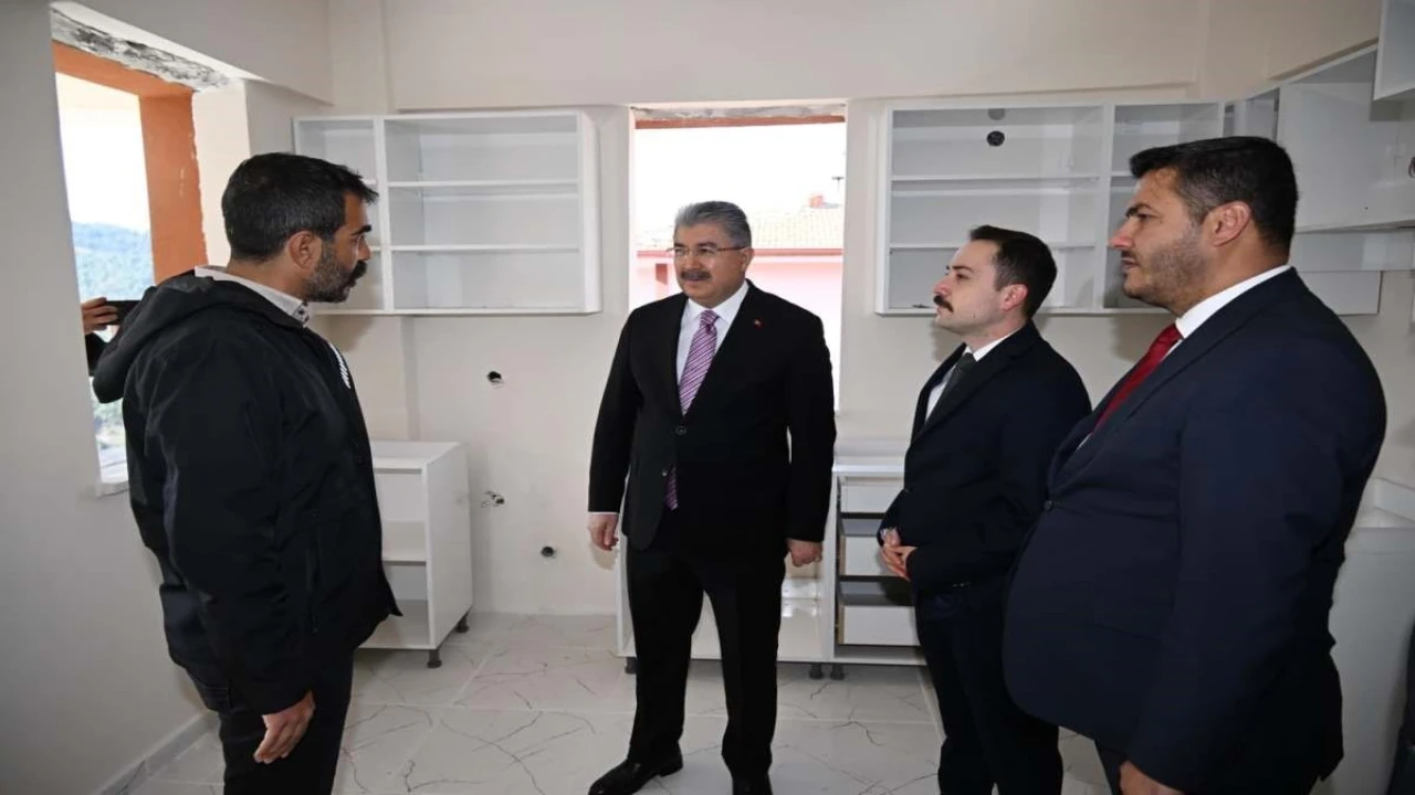 Osmaniye Hasanbeylide 2 katlı deprem konutları tamamlanıyor