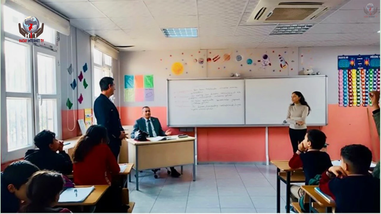 TECİMEN’DEN NARLICA’DA EĞİTİM ZİYARETİ