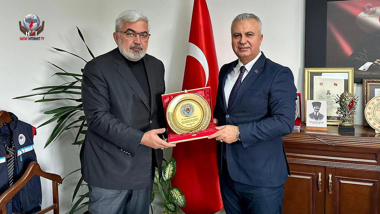 TÜRKMEN’E HATAY TARIMINA KATKI PLAKETİ