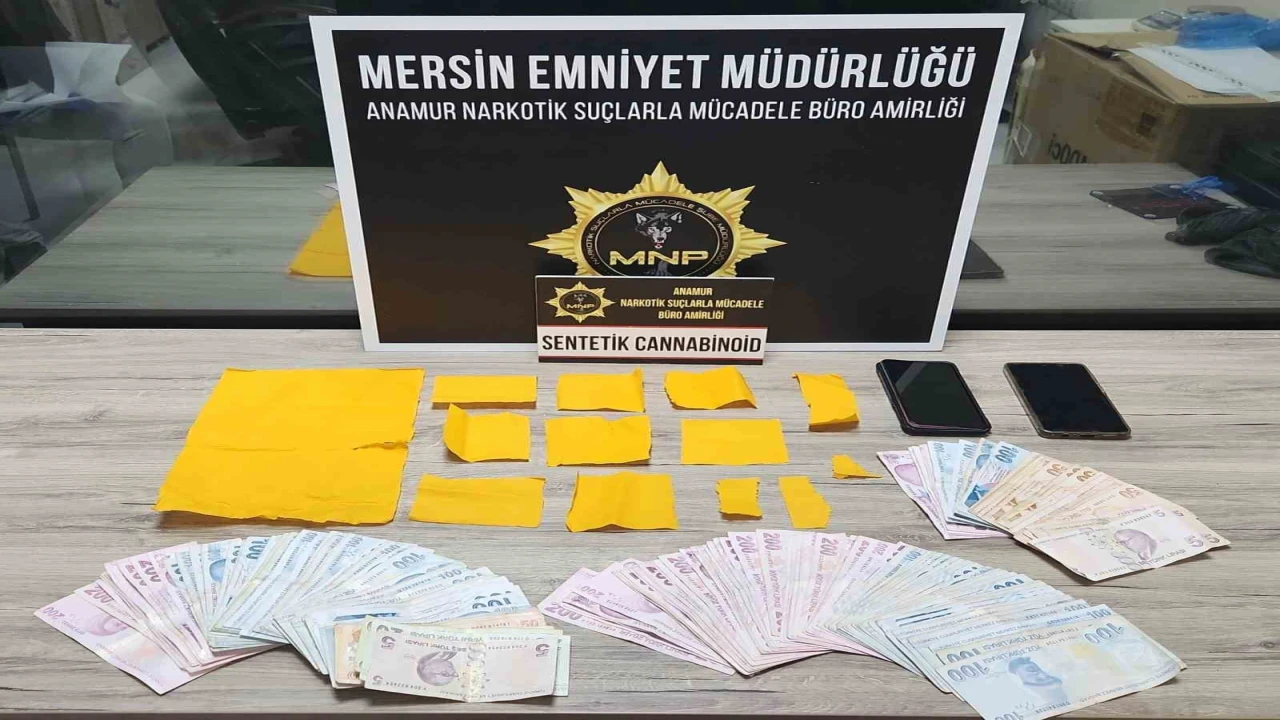 Uyuşturucuyu emdirilen kâğıtlarda satan şüpheli yakalanıp tutuklandı