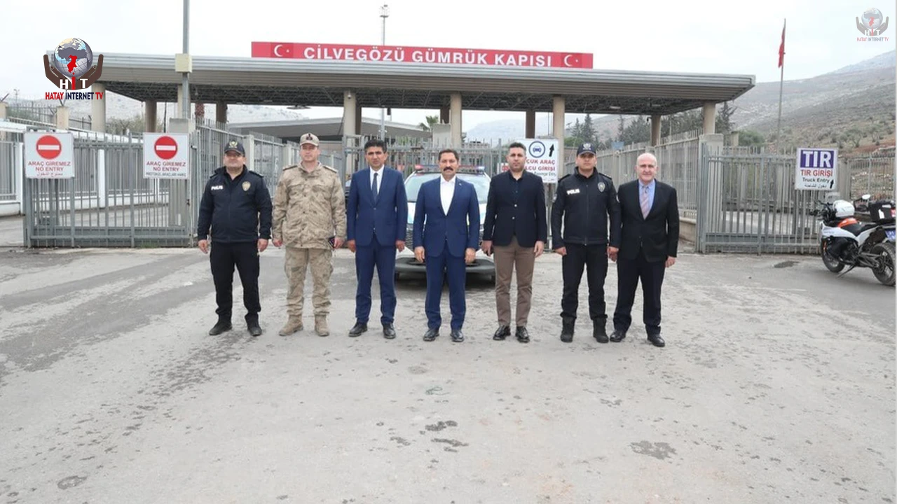 VALİ MASATLI CİLVEGÖZÜ’NDE DENETİMDE BULUNDU