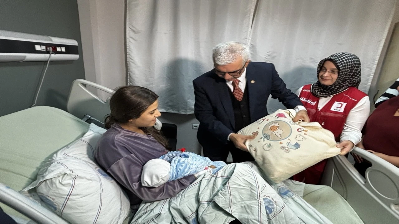 Adanada yeni yılın ilk bebeği ‘Atlas oldu