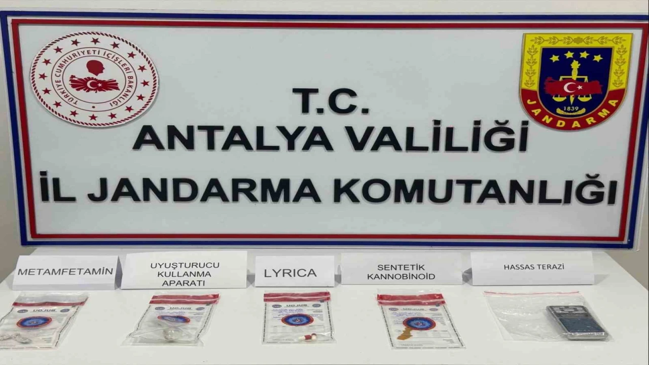 Alanyada uyuşturucu operasyonu