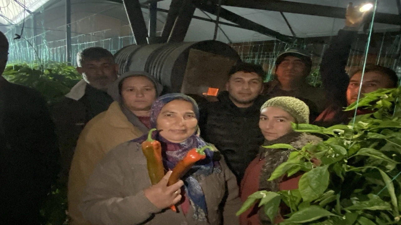 Antalyada üretici don nöbetinde