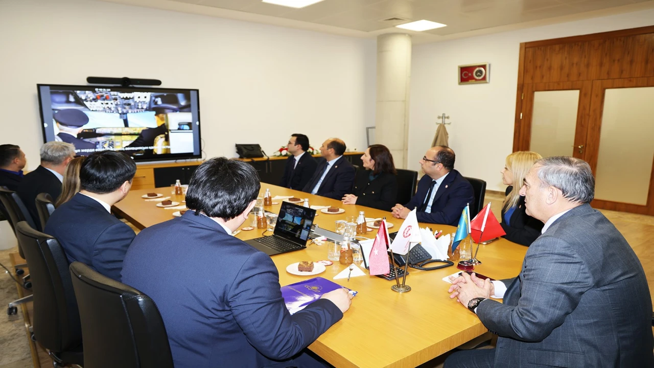 ATÜ ile Kazakistan Sivil Havacılık Akademisi arasında akademik iş birliği